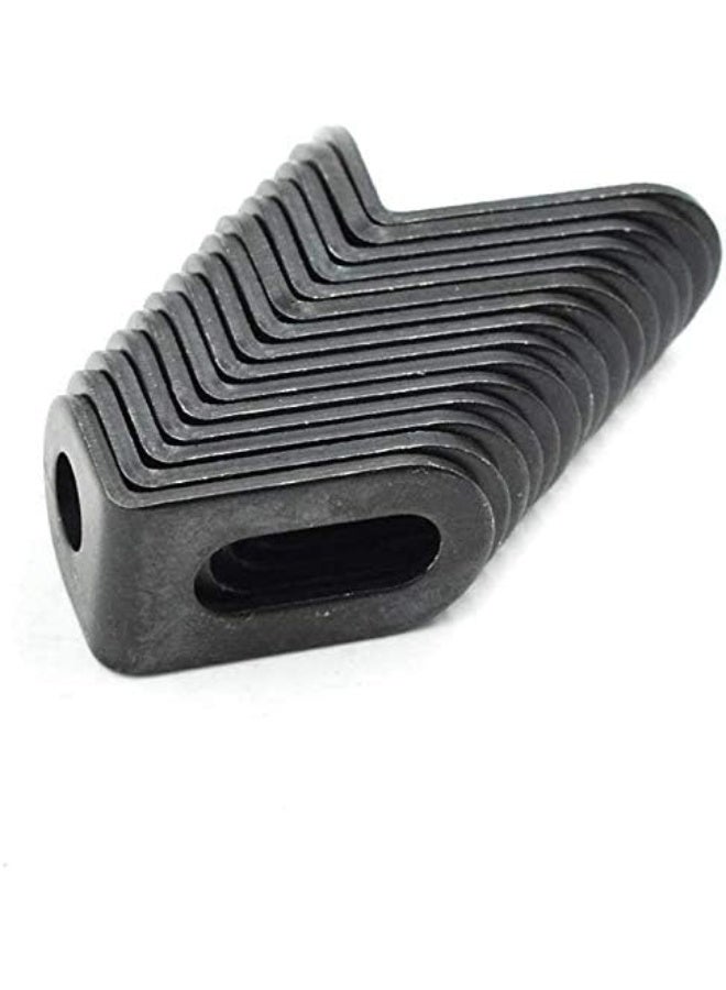 18x18x30mm/0.7"x0.7"x1.2" Adjustable Right Angle Brackets L-shape Corner Brace Support Black- (15 Pcs) - Image 4